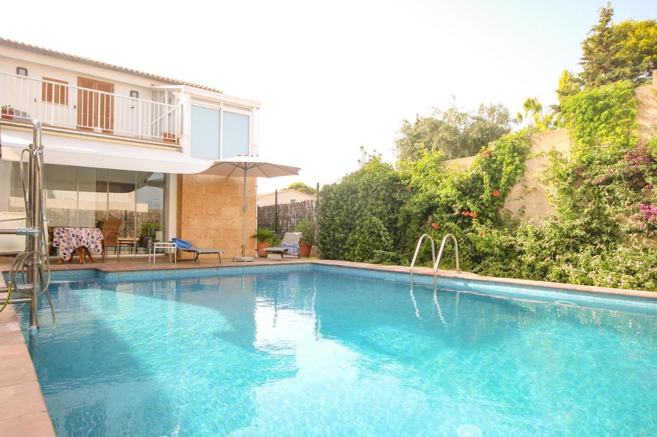Magnifica Villa Tranquila Con Piscina Alcudia  Exterior photo